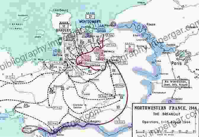 A Detailed Map Of The Falaise Pocket, Highlighting Key Strategic Positions The Falaise Pocket: Normandy August 1944 (Casemate Illustrated)