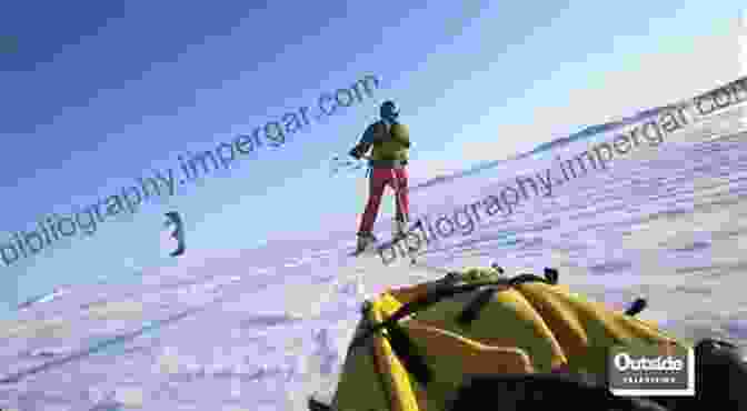 A Group Of Explorers Crossing A Vast Expanse Of Ice In Greenland The First Crossing Of Greenland