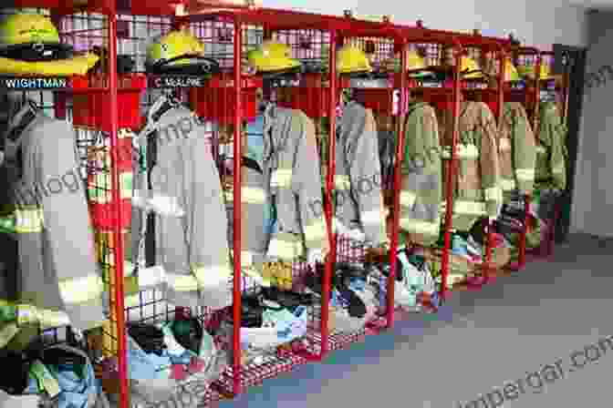 A Group Of Jewish Guys In Firefighting Gear Standing In Front Of A Firehouse. Fish Out Of Water 2 Jewish Guys In A Deep South Firehouse