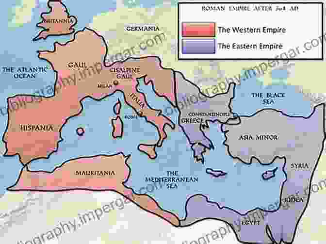 A Historical Map Illustrating The Division Of East And West Welcome To The Orthodox Church: An To Eastern Christianity