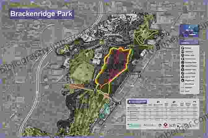 A Map Of Brackenridge Park, Showcasing Its Diverse Attractions And Amenities. Brackenridge Park: San Antonio S Acclaimed Urban Park