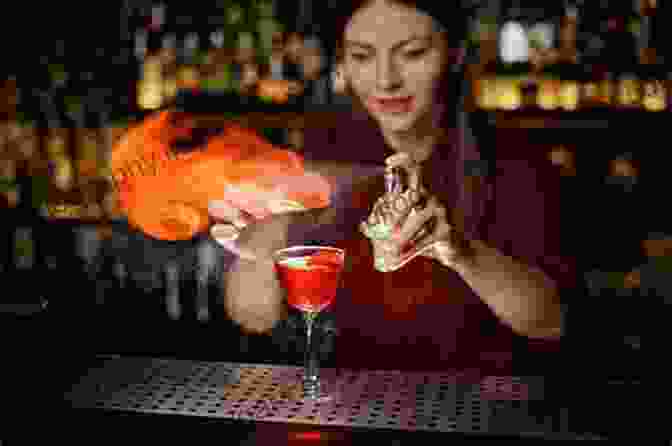 A Photo Of A Bartender Making A Cocktail. Homemade Cocktails For Beginners: 100+ Easy And Tasty Alcoholic Drinks To Make At Home From Margarita And Long Island To Old Fashioned And Negroni (Mixology Smoked Cocktails)