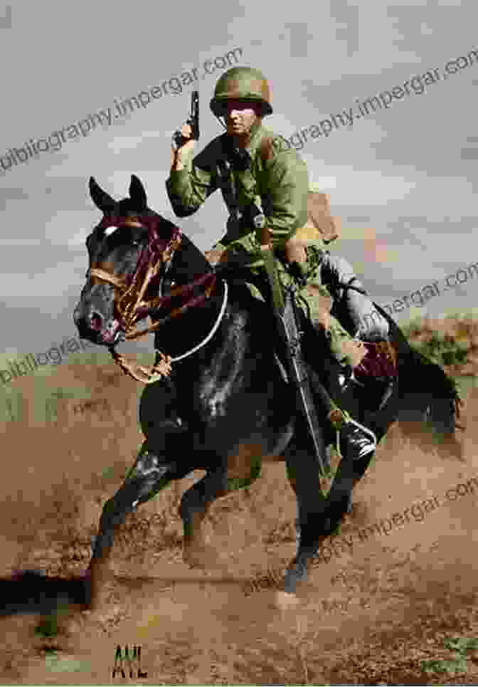 A Stoic Soldier On Horseback Amidst A Battlefield, Embodying The Transition From Cavalryman To Intelligence Agent My Charger S Name Was Pegasus: The World War 2 Memoir Of A Cavalryman Turned Intelligence Agent