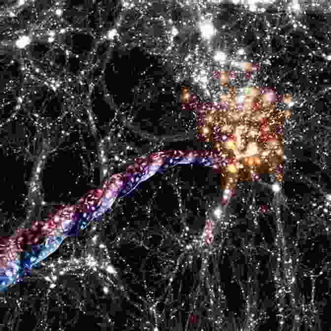 A Vast Cosmic Web Connecting Galaxies And Clusters, Adorned With Vibrant Colors The Complete Idiot S Guide To Theories Of The Universe: A Fascinating To Thinking On The Origin And Nature Of The Universe