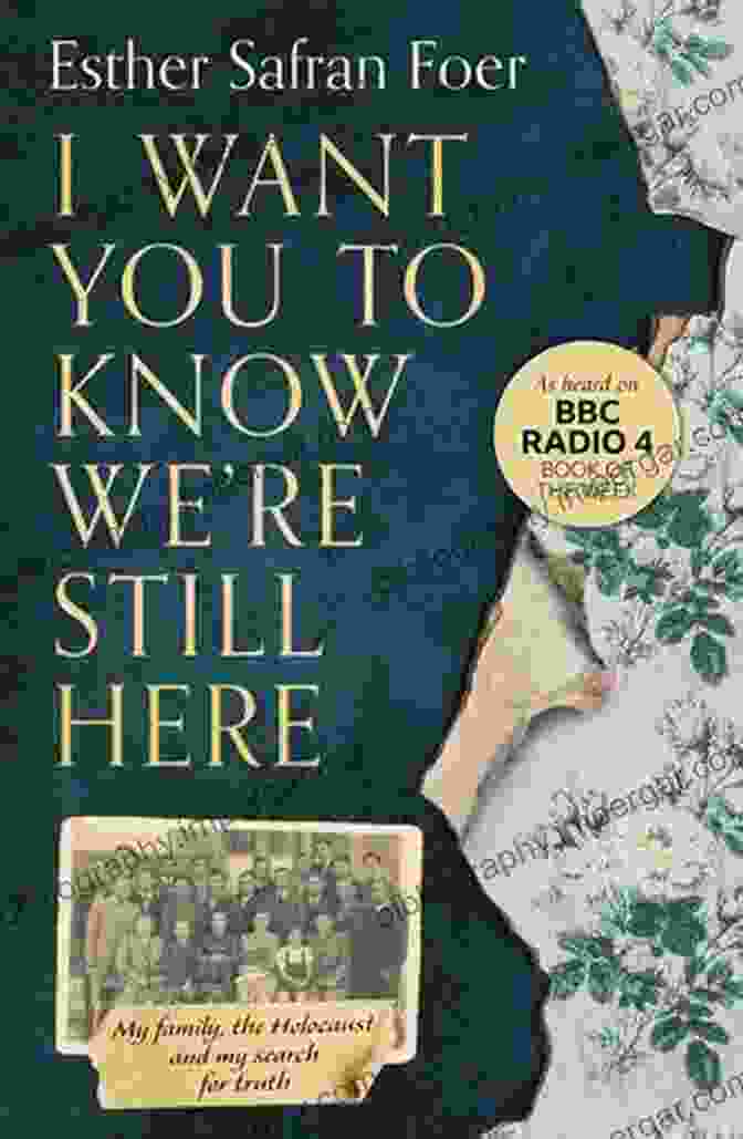 Author Name, Author Of 'Want You To Know We're Still Here' I Want You To Know We Re Still Here: A Post Holocaust Memoir