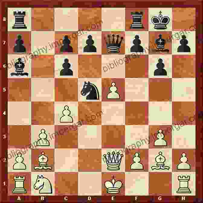 Chessboard Demonstrating A Complex Middlegame Position Road To 2000: Standard Chess (Chess Journeys 1)