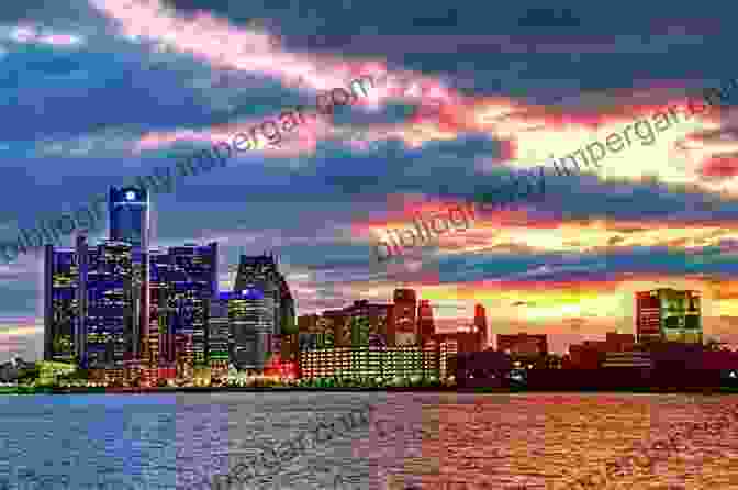 Detroit Skyline At Sunset 313: Life In The Motor City