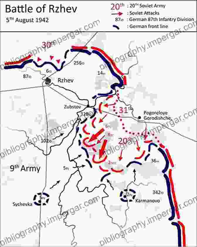 Map Of Operation Buffalo, The Final Soviet Offensive In The Rzhev Salient Meat Grinder: The Battles For The Rzhev Salient 1942 43