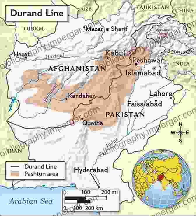 Map Of The Durand Line Operation Enduring Freedom: The Seeds Of War In Afghanistan