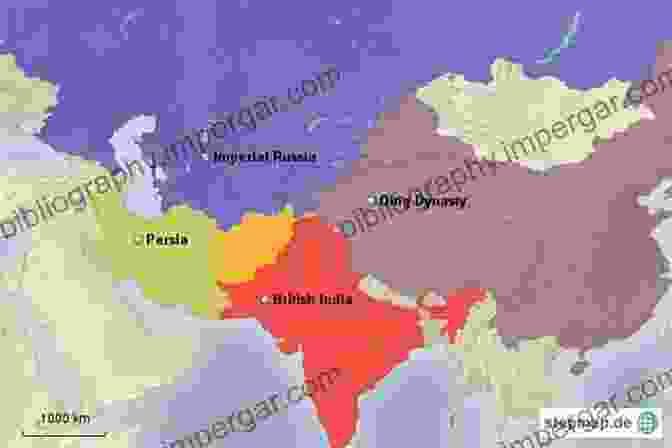 Map Of The Great Game In Central Asia Operation Enduring Freedom: The Seeds Of War In Afghanistan