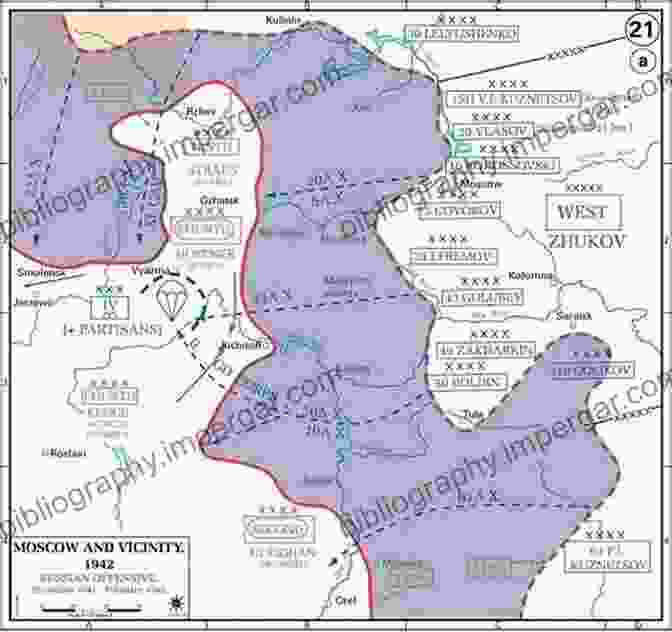 Map Of The Rzhev Salient During World War II Meat Grinder: The Battles For The Rzhev Salient 1942 43