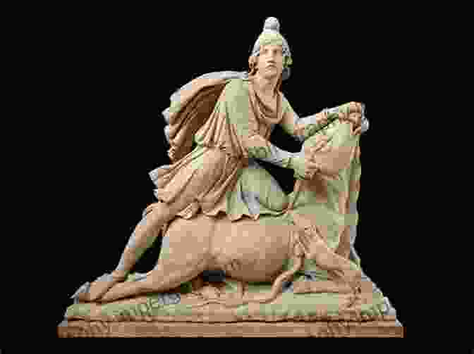 Mithras Tauroctony: A Depiction Of The Central Ritual Of The Mithraic Mysteries, Where Mithras Slays The Sacred Bull. The Mysteries Of Mithra (Illustrated)