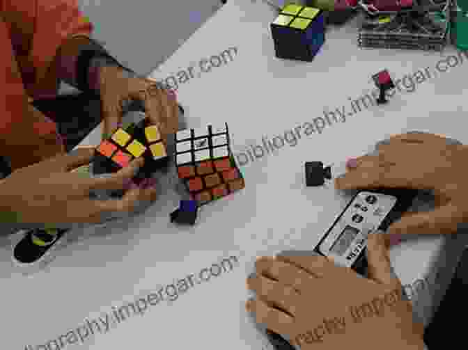 Photo Of A Speedcuber Solving The Rubik's Cube With Lightning Fast Speed How To Solve Rubik S Cube : Videoguide And Easy To Follow Step By Step (Mind Exercise Creativity 3)