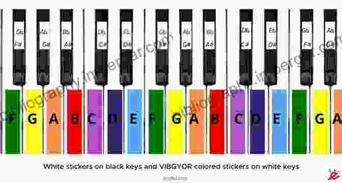 Piano Keys With Labels Piano Learning Lessons: Guide To Play Piano For Kids