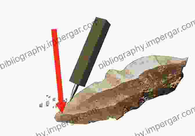 Sequence Of Images Showing The Steps Involved In Making An Arrowhead From A Core BREAK ROCK Making Stone Arrowheads For Fun Challenge: 36 Projectile Points You Can Make Which Span 2 000 Years Of History