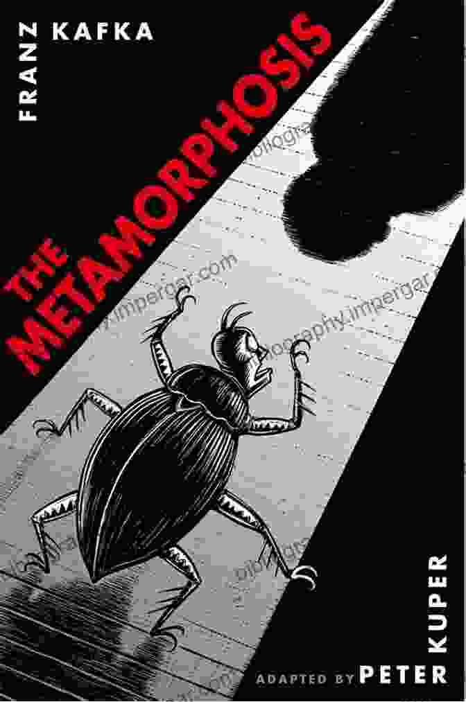 The Metamorphosis Book Cover Featuring A Giant Insect On A Bed Franz Kafka: The Collection (A To Z Classics)