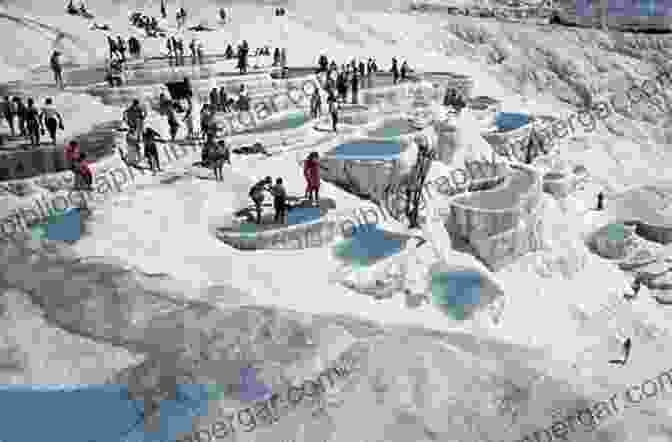 Travertine Terraces And Cascading Waterfalls At The Pamukkale Hot Springs ATARAXIA: 21 PLACES TO VISIT FOR COMPLETE LIFE TRANSFORMATION (Mental Wellbeing Spirituality Emotions Relationships 3)