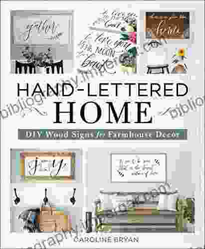 Hand Lettered Home: DIY Wood Signs For Farmhouse Decor