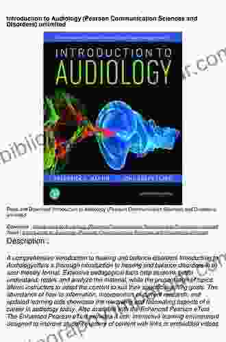 Introduction to Audiology (2 downloads) (Pearson Communication Sciences and Disorders)