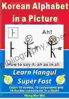 Korean Alphabet In A Picture: Learn Korean Alphabet (Hangul) Super Fast